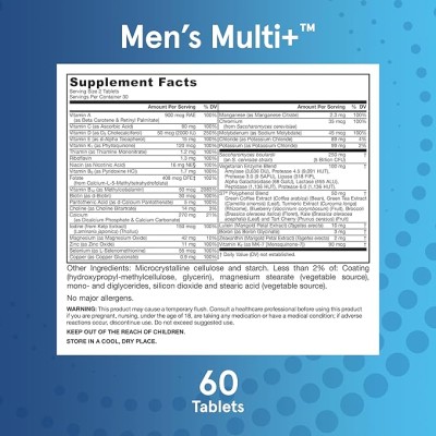 Men's Multi+ Multivitamin 60 таблетки | Jarrow Formulas